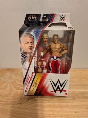 WWE Elite Collection Cody Rhodes Action Figure - Red/White/Blue